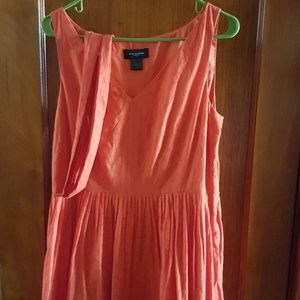 Orange summer dress